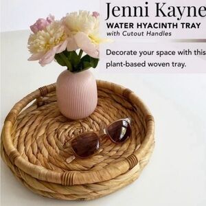 Jenni Kayne Woven Tray with Spiral Design NWT